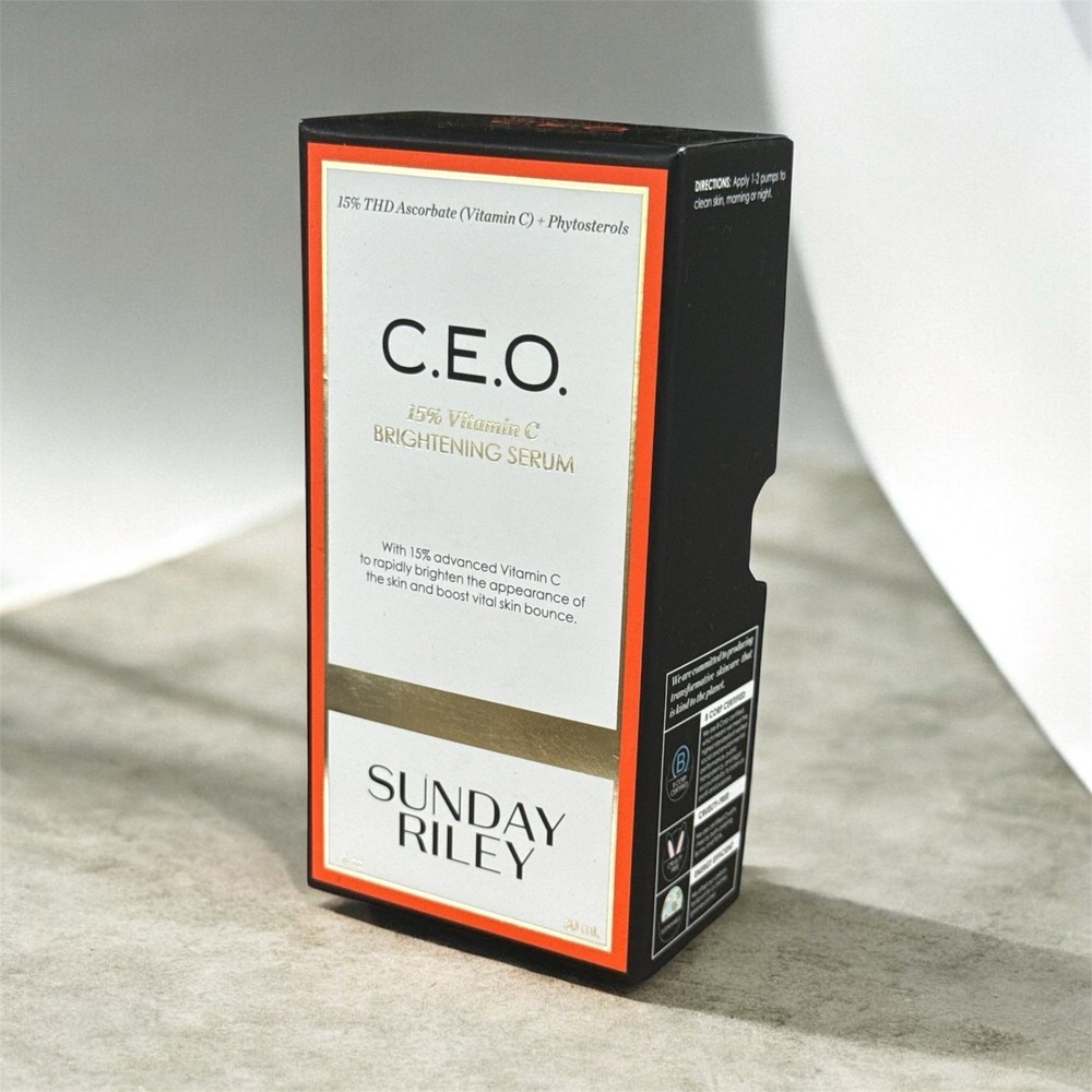 Sunday Riley CEO C.E.O. 15% Vitamin C Brightening Serum 30ml/1.0fl.oz New In Box